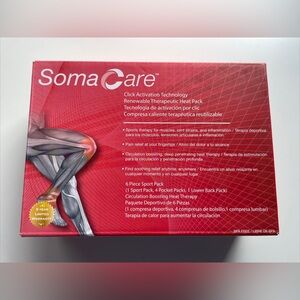 NEW Soma Care 6-Piece Click Activation Sport Pack Heat Therapy